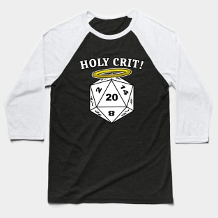 Holy Paladin D20 Dungeon & Dragons Class Role Play Game RPG DND Baseball T-Shirt